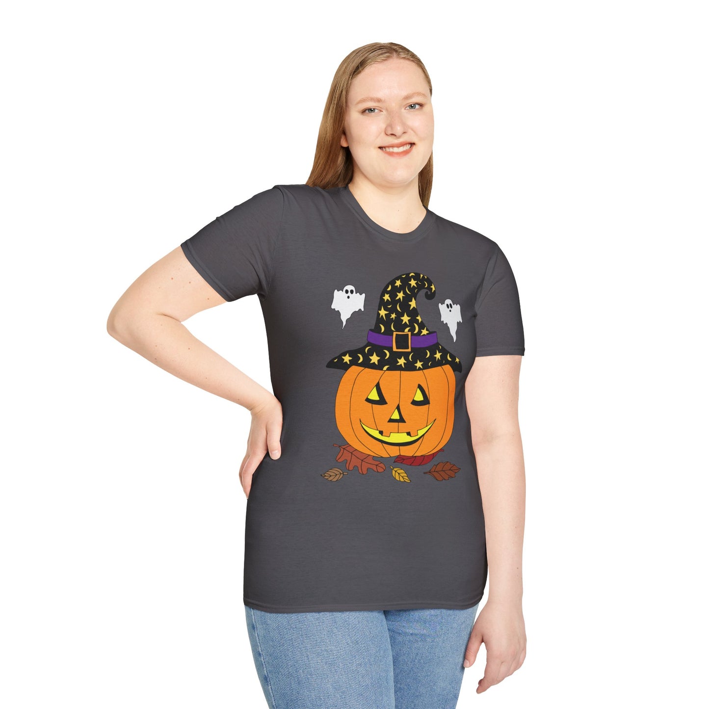 Halloween Jack O'Lantern Unisex Softstyle T-Shirt