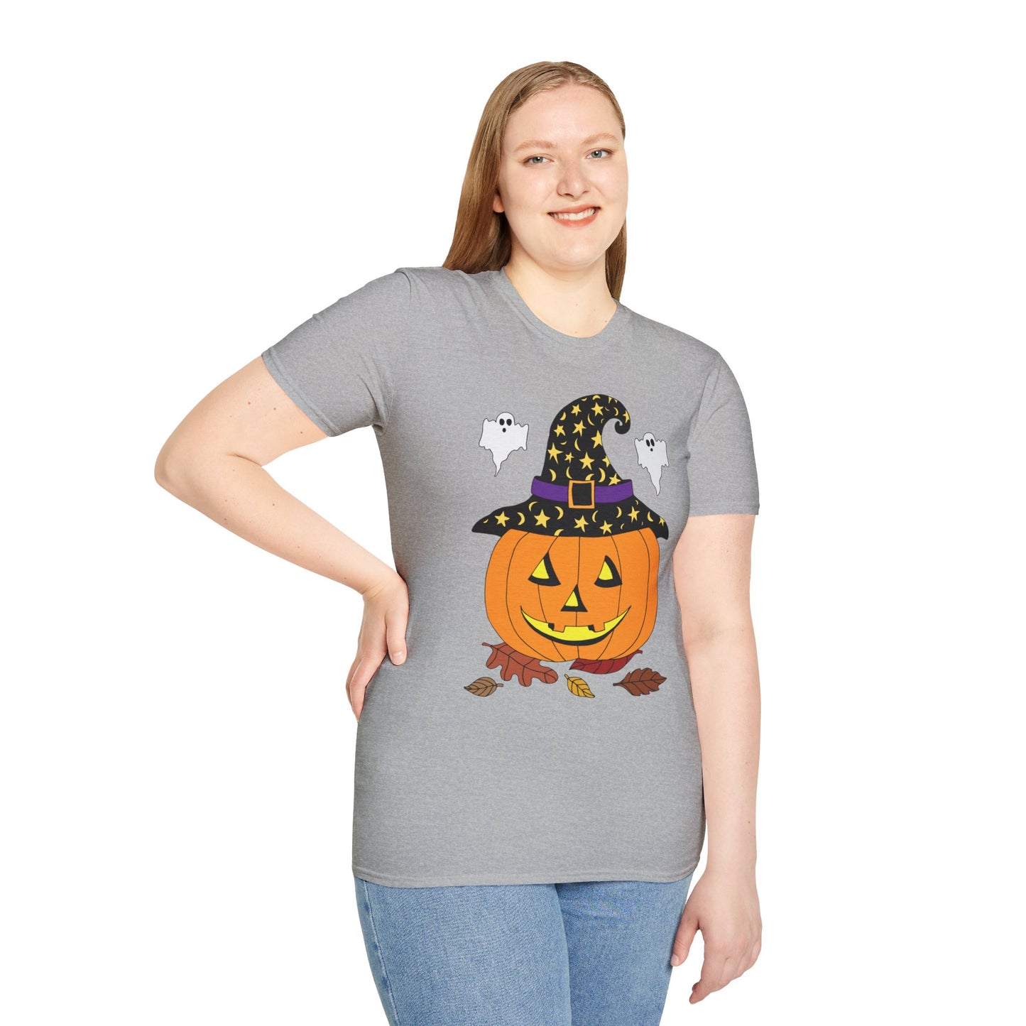 Halloween Jack O'Lantern Unisex Softstyle T-Shirt