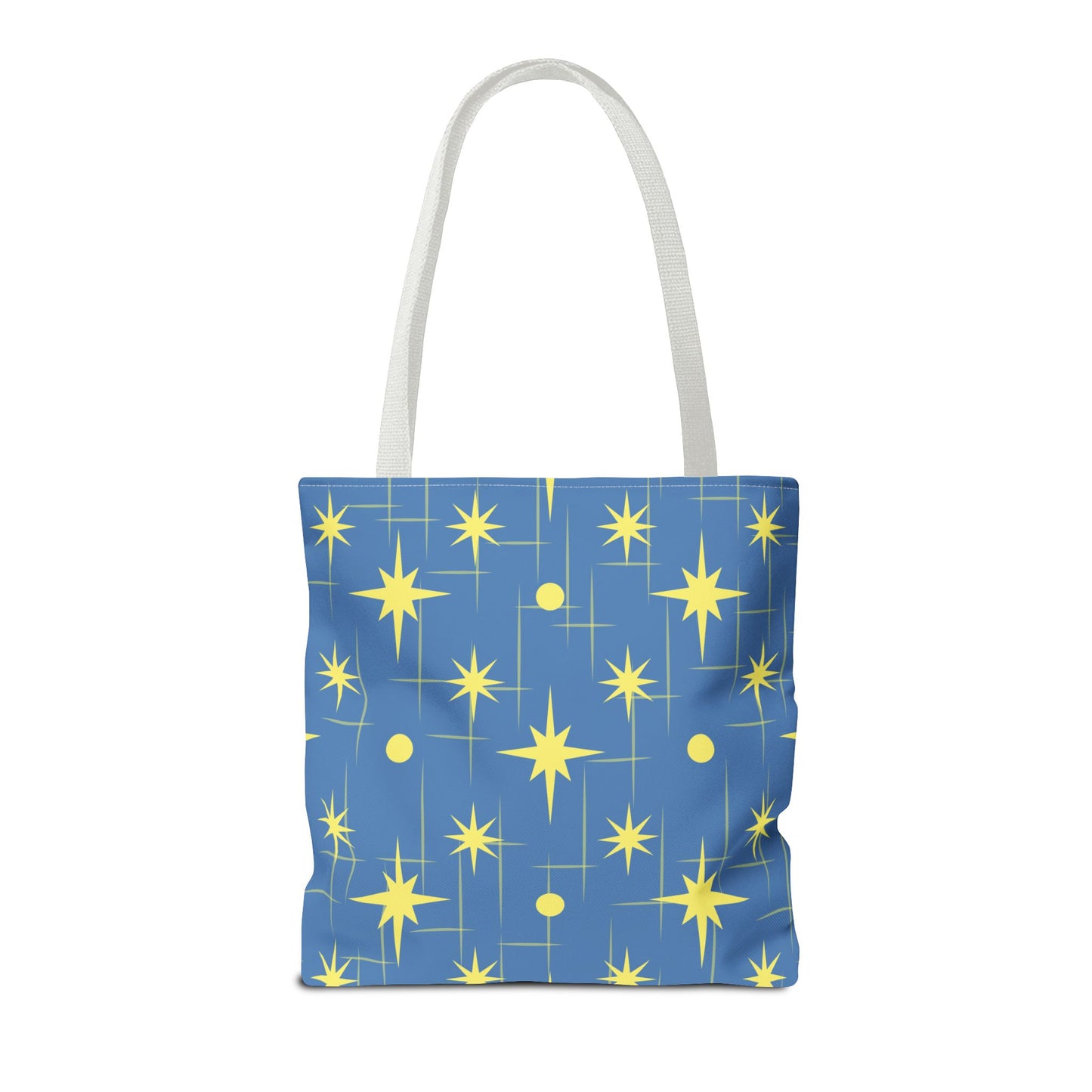 Reach for the Stars Tote Bag — Inspirational Star Pattern All-Over Print
