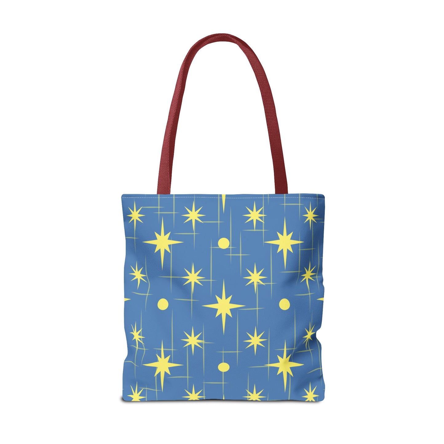 Reach for the Stars Tote Bag — Inspirational Star Pattern All-Over Print