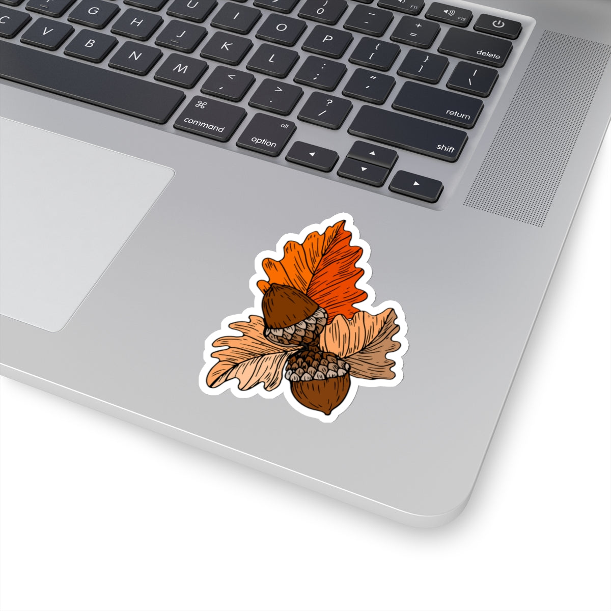 Acorn and Fall Leaves Kiss-Cut Stickers