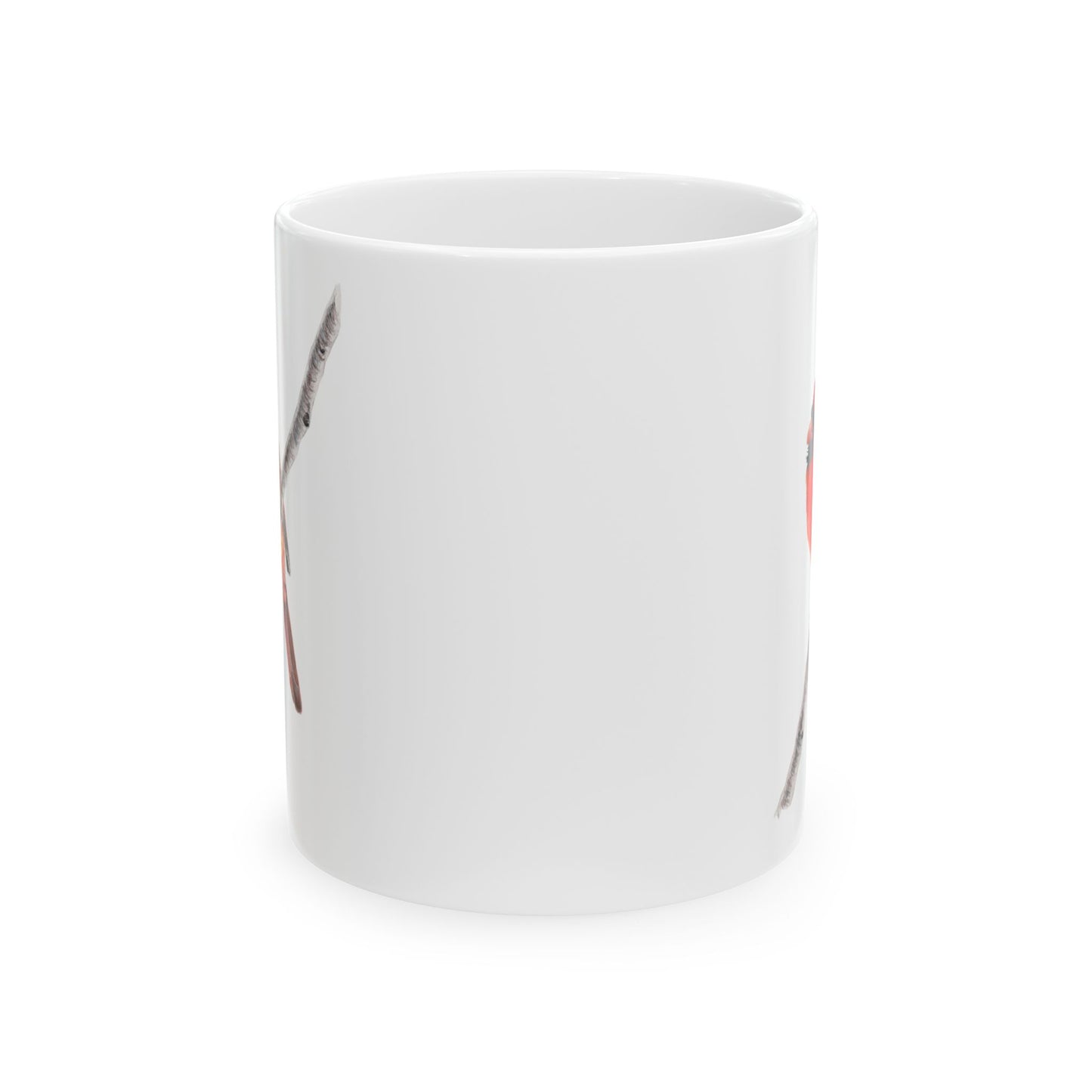 Northern Cardinal Ceramic Mug — Cardinal Coffee Cup (11oz/15oz)
