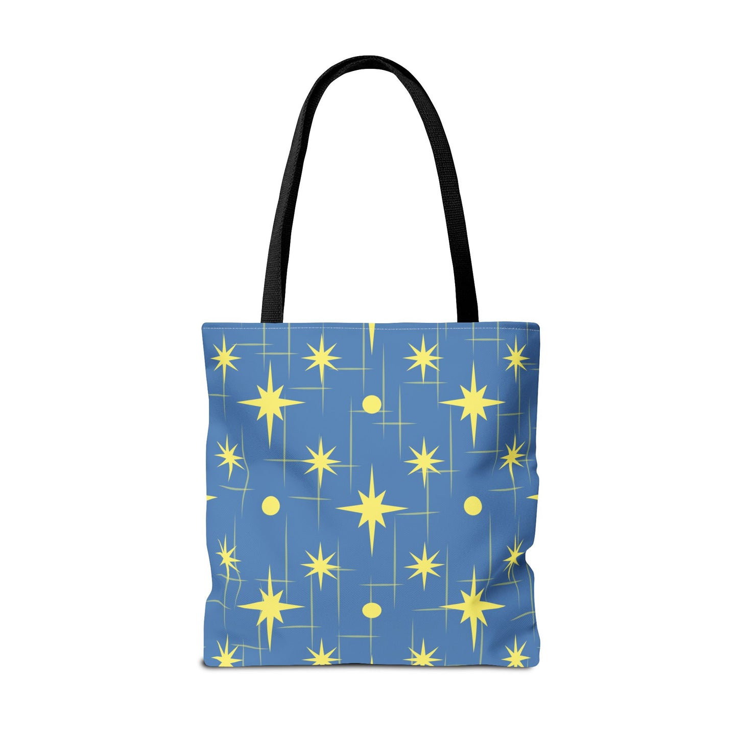 Reach for the Stars Tote Bag — Inspirational Star Pattern All-Over Print