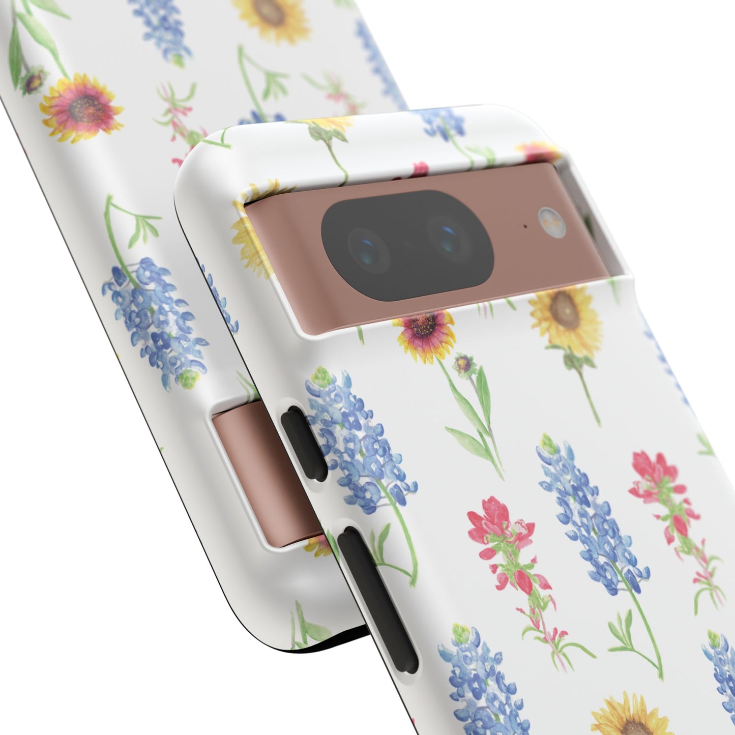 Texas Wildflower Pattern Tough Phone Cases