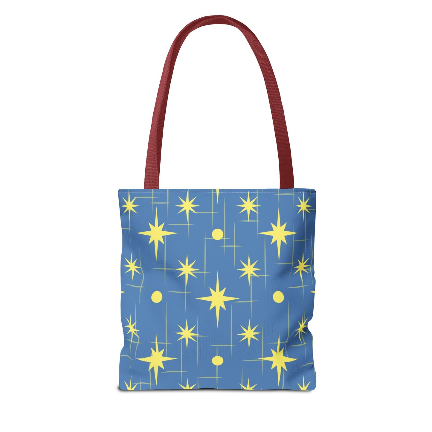 Reach for the Stars Tote Bag — Inspirational Star Pattern All-Over Print