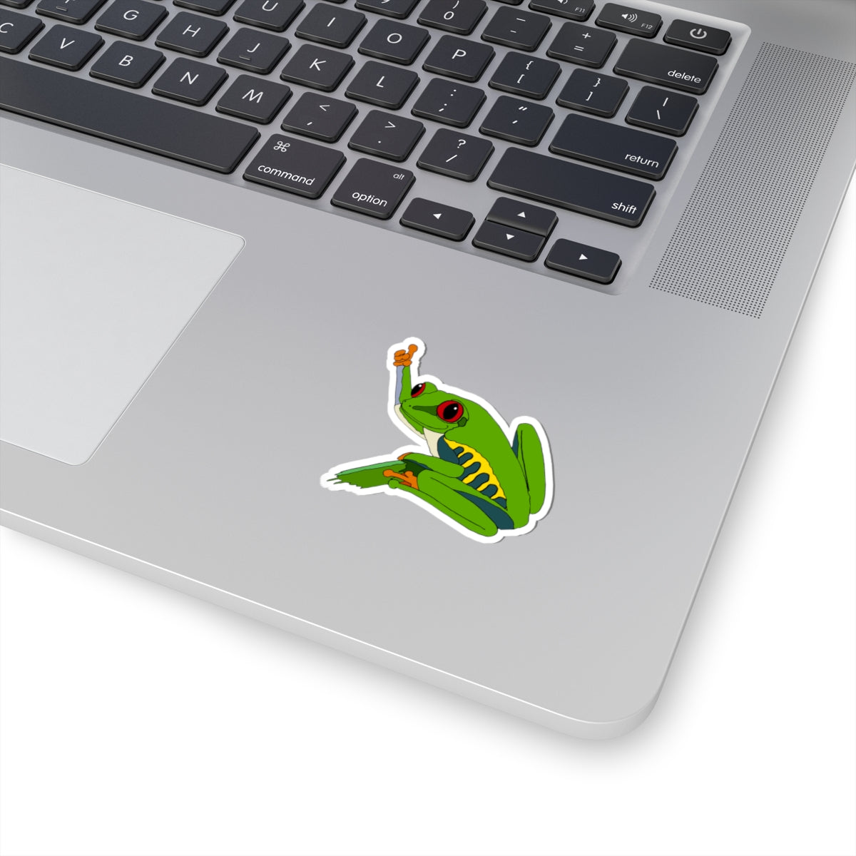 Red Eyed Tree Frog Thumbs Up Kiss-Cut Stickers