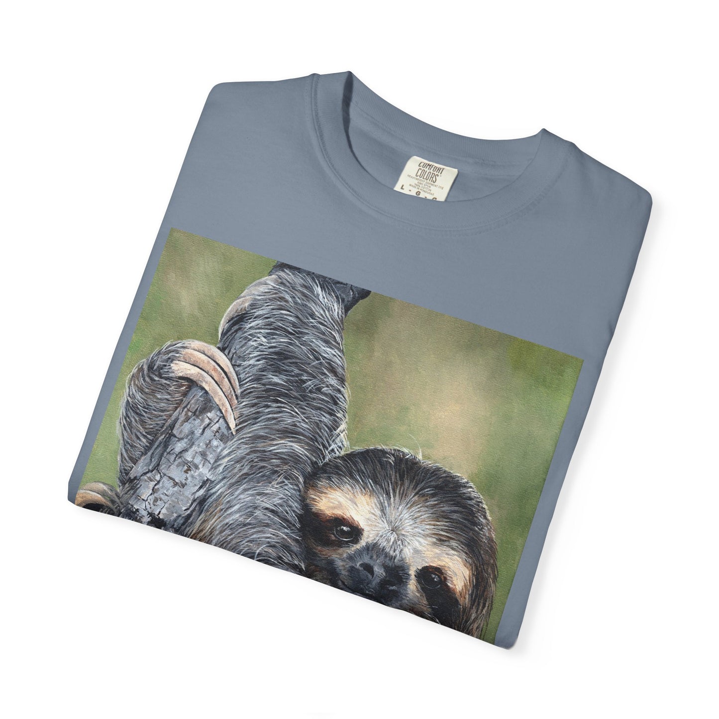 Unisex Garment-Dyed Sloth T-shirt