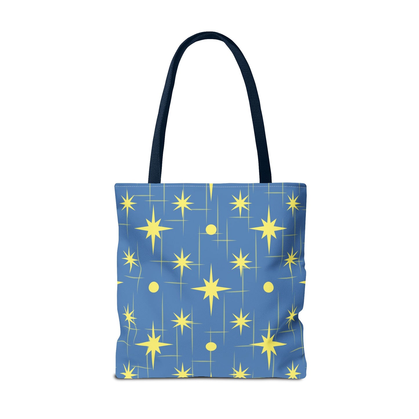 Reach for the Stars Tote Bag — Inspirational Star Pattern All-Over Print