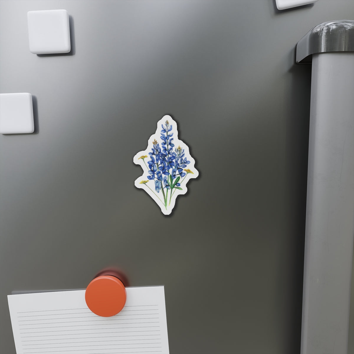 Bluebonnet and Wildflowers Die-Cut Magnets