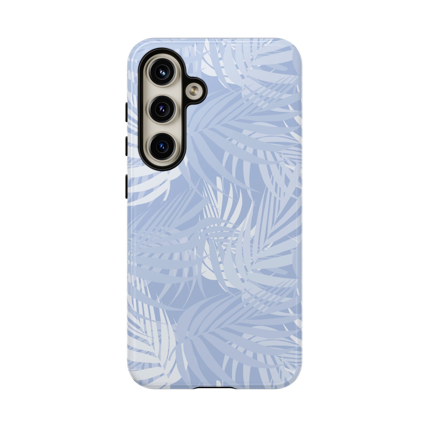 Tropical Palms in Blue Tough Cases