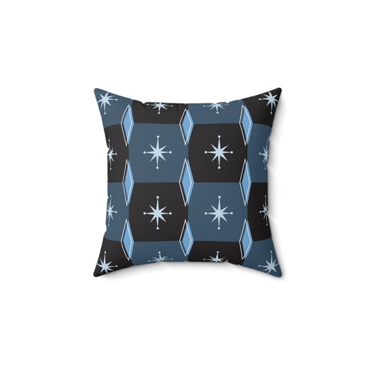 Mid-Century Starburst Decorative Pillow