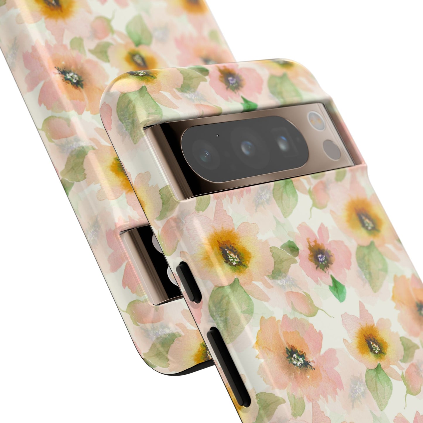 Soft Floral Pattern Tough Phone Cases