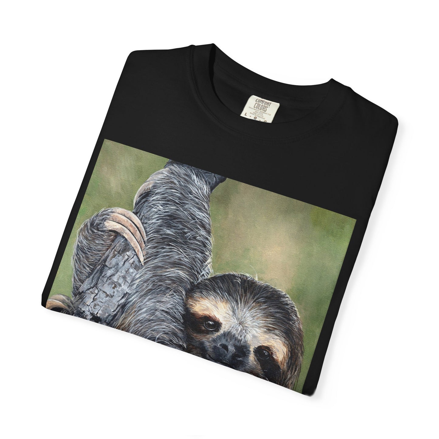 Unisex Garment-Dyed Sloth T-shirt