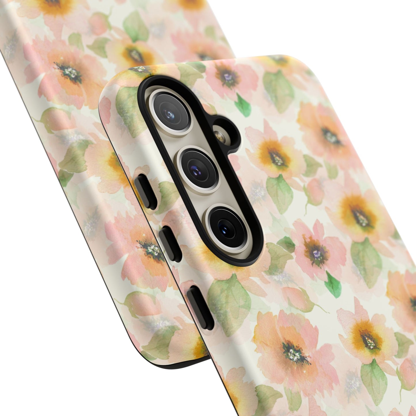 Soft Floral Pattern Tough Phone Cases