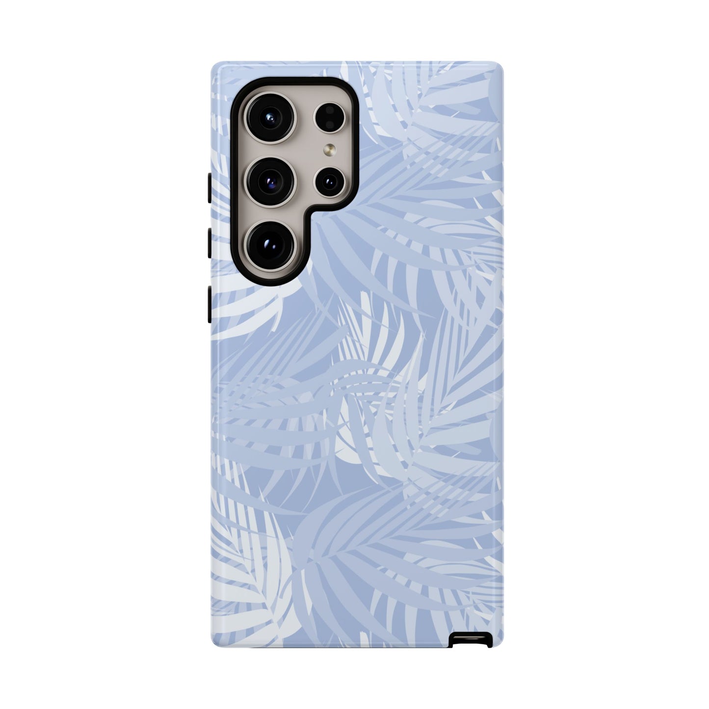 Tropical Palms in Blue Tough Cases