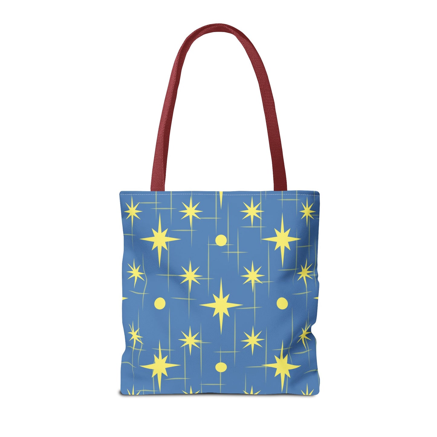 Reach for the Stars Tote Bag — Inspirational Star Pattern All-Over Print