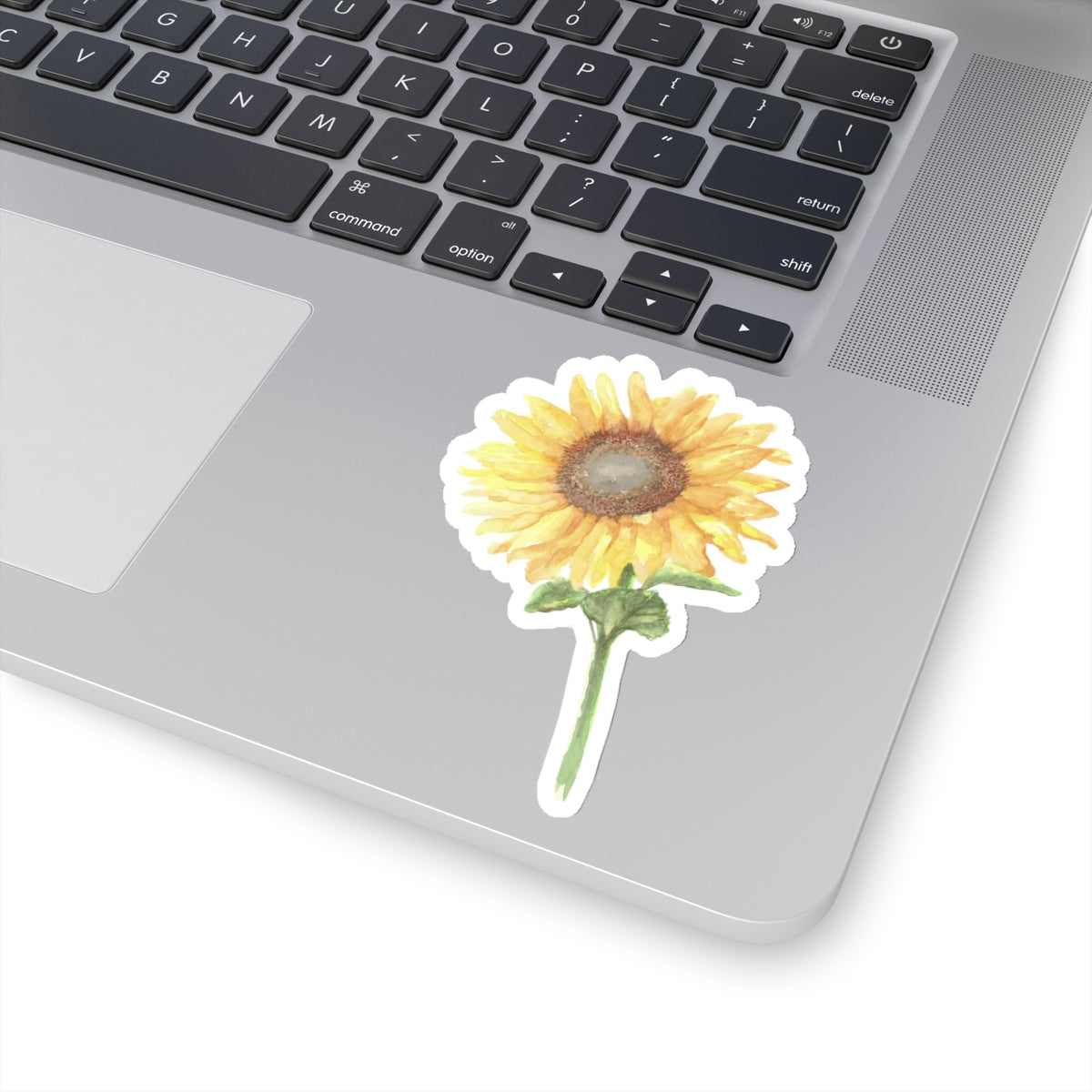 Watercolor Sunflower Kiss-Cut Stickers