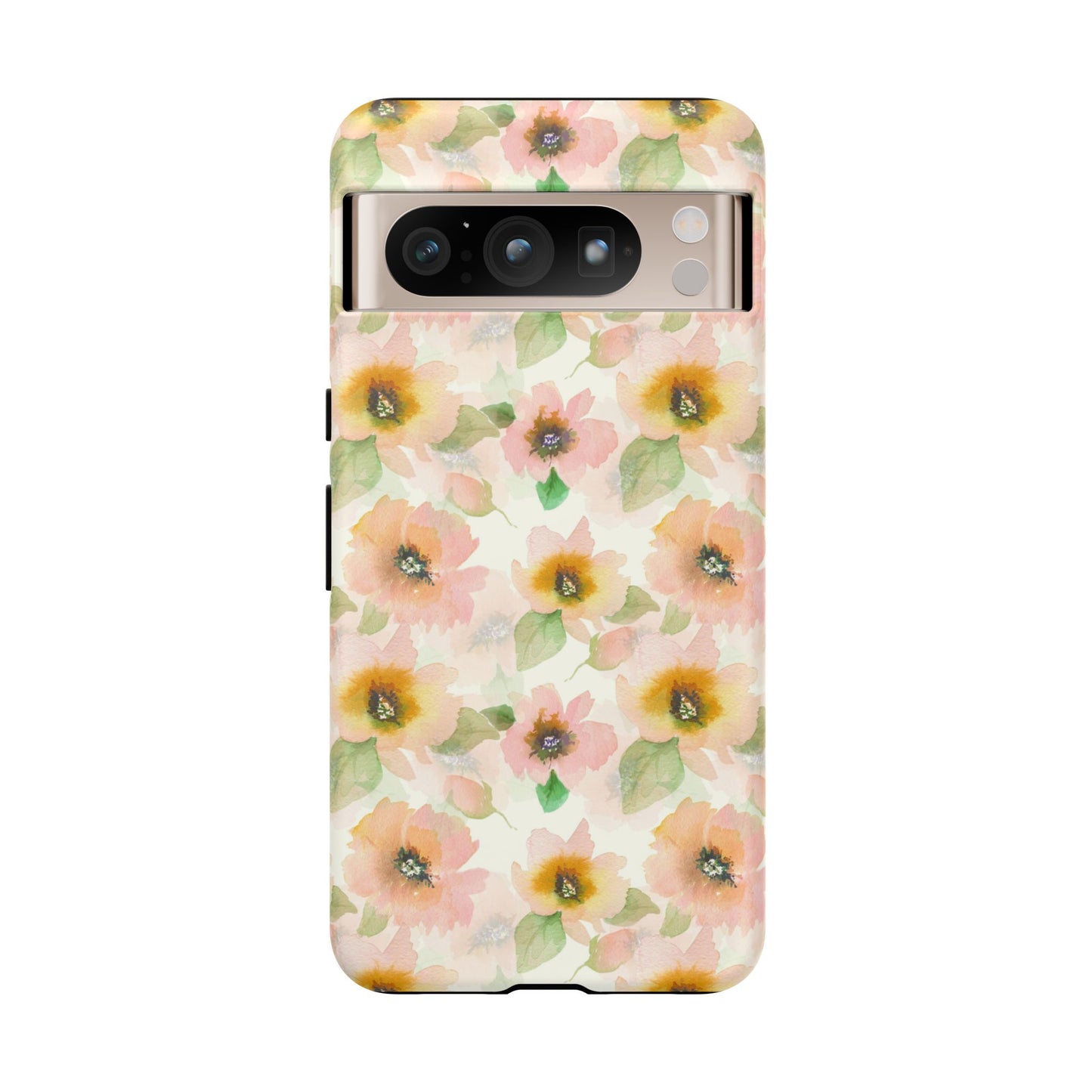 Soft Floral Pattern Tough Phone Cases