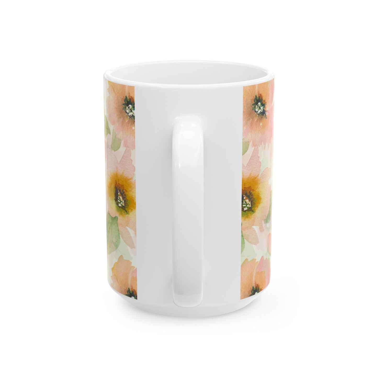 World's Best Mom Floral Ceramic Mug — Mother's Day Gift (11oz & 15oz)