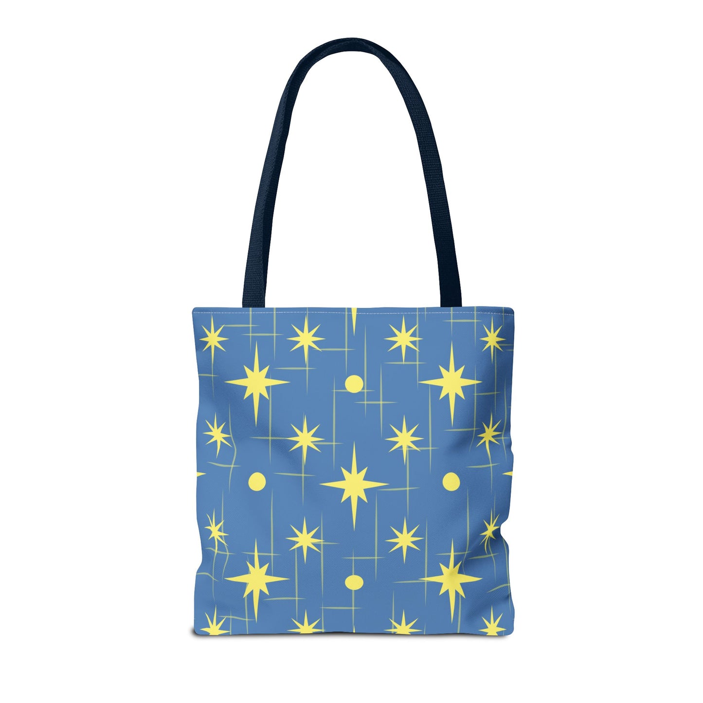 Reach for the Stars Tote Bag — Inspirational Star Pattern All-Over Print