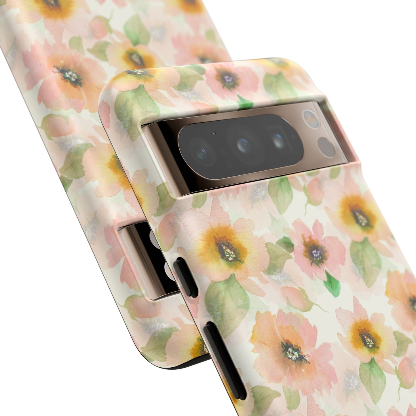 Soft Floral Pattern Tough Phone Cases