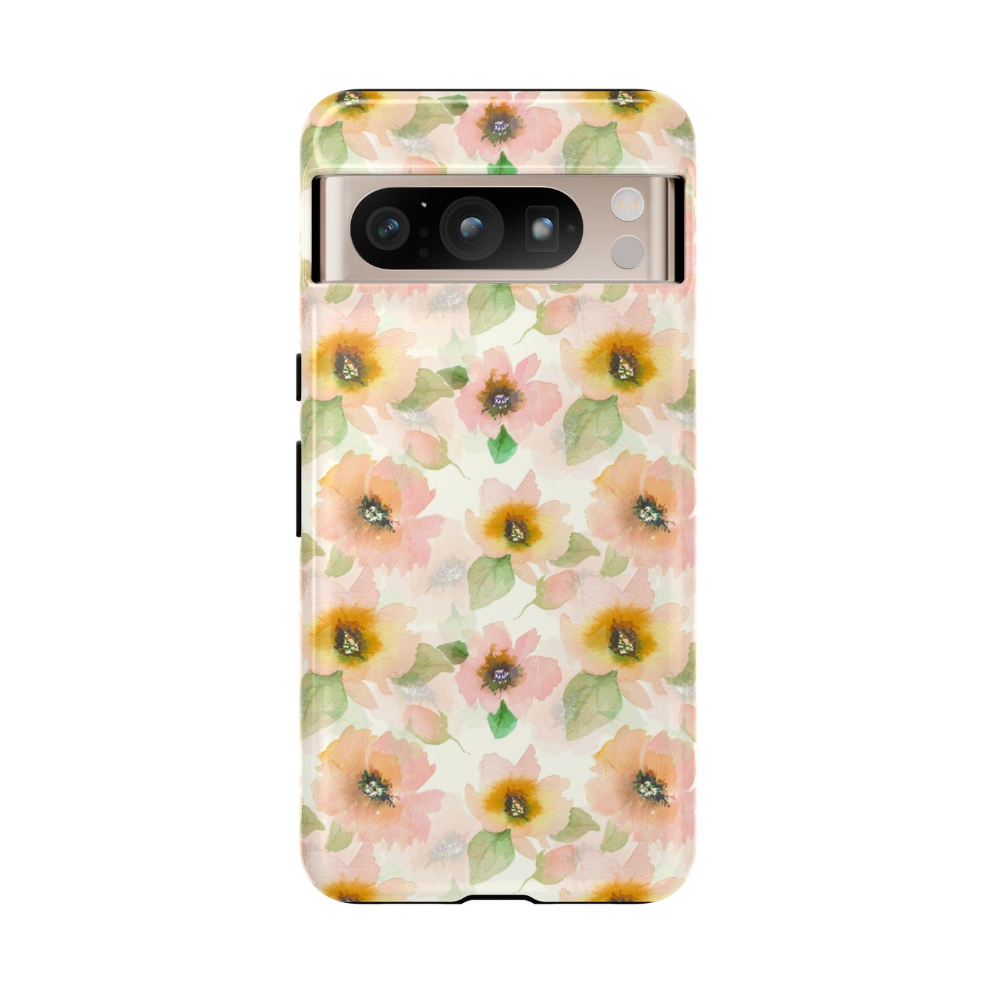 Soft Floral Pattern Tough Phone Cases